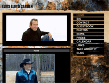 Tablet Screenshot of elviscarden.com